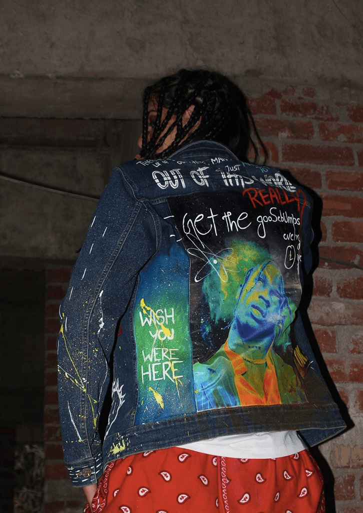 Denim jacket travis scott online