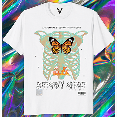 Butterfly 2025 effect tee