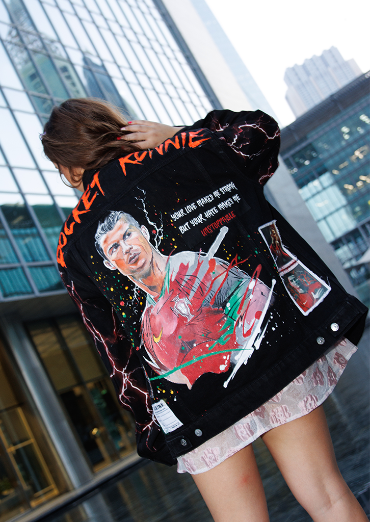 Cristiano ronaldo denim clearance