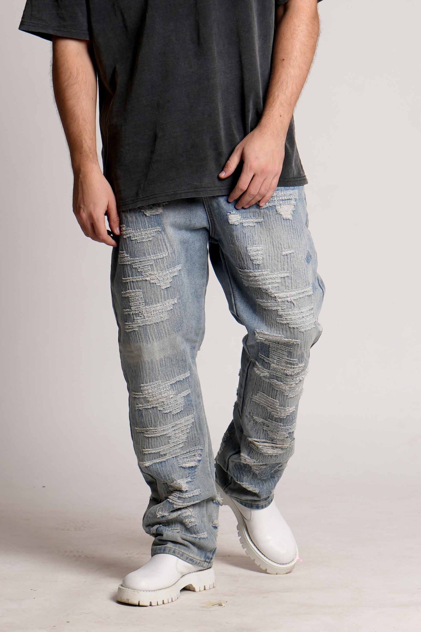 HUNDRED STITCHES HEAVY DUTY VALKYRE JEANS