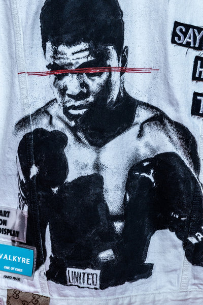 ‘KNOCKOUT KING’ VALKYRE HAND PAINTED JACKET