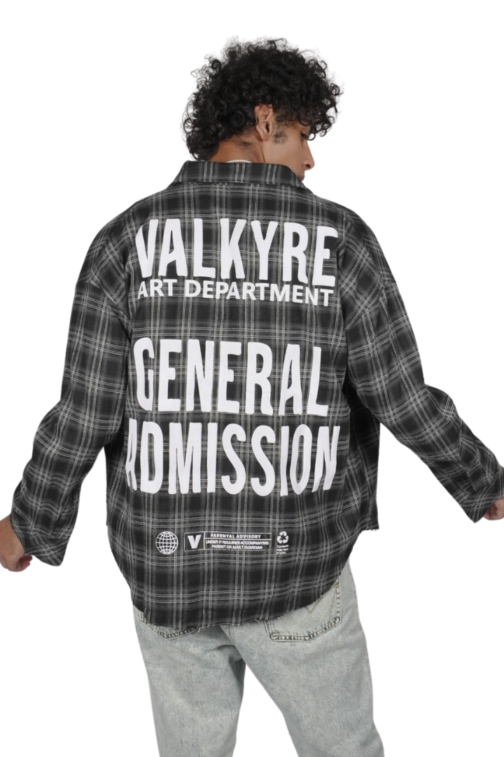 'ART DEPARTMENT' VALKYRE FLANNEL SHIRT