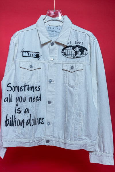‘WASTED YOUTH’ VALKYRE HAND PAINTED JACKET