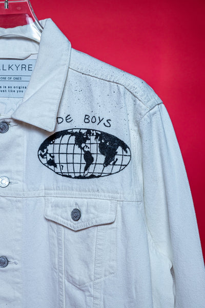 ‘WASTED YOUTH’ VALKYRE HAND PAINTED JACKET