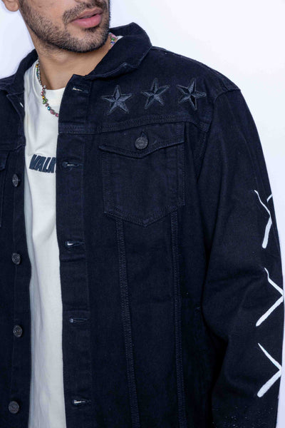 ‘HEARTBLAZE’ VALKYRE HAND PAINTED JACKET