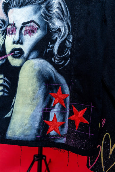 ‘NO REGRETS’ VALKYRE HAND PAINTED JACKET