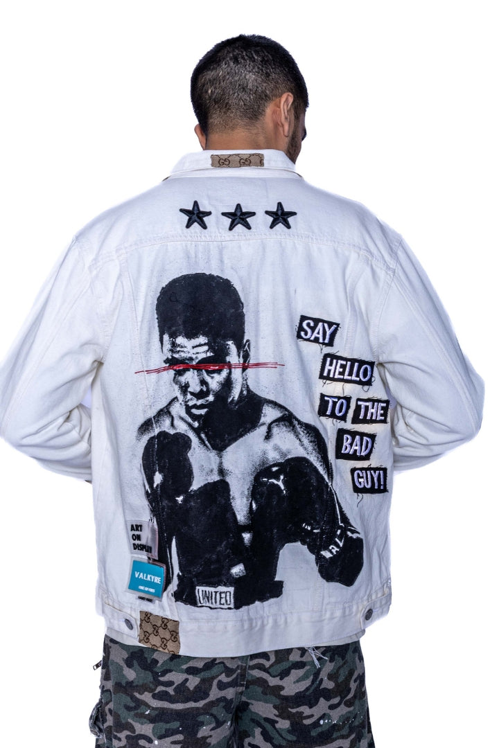 ‘KNOCKOUT KING’ VALKYRE HAND PAINTED JACKET