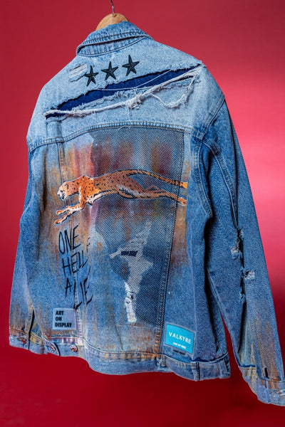 'MID-AIR MADNESS' VALKYRE HAND PAINTED JACKET