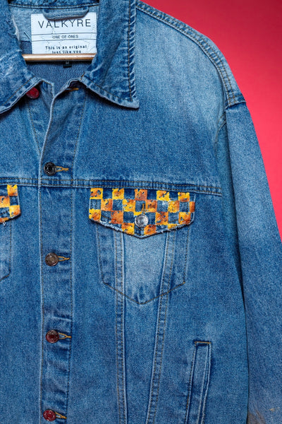 'MID-AIR MADNESS' VALKYRE HAND PAINTED JACKET