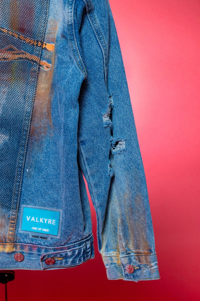 'MID-AIR MADNESS' VALKYRE HAND PAINTED JACKET