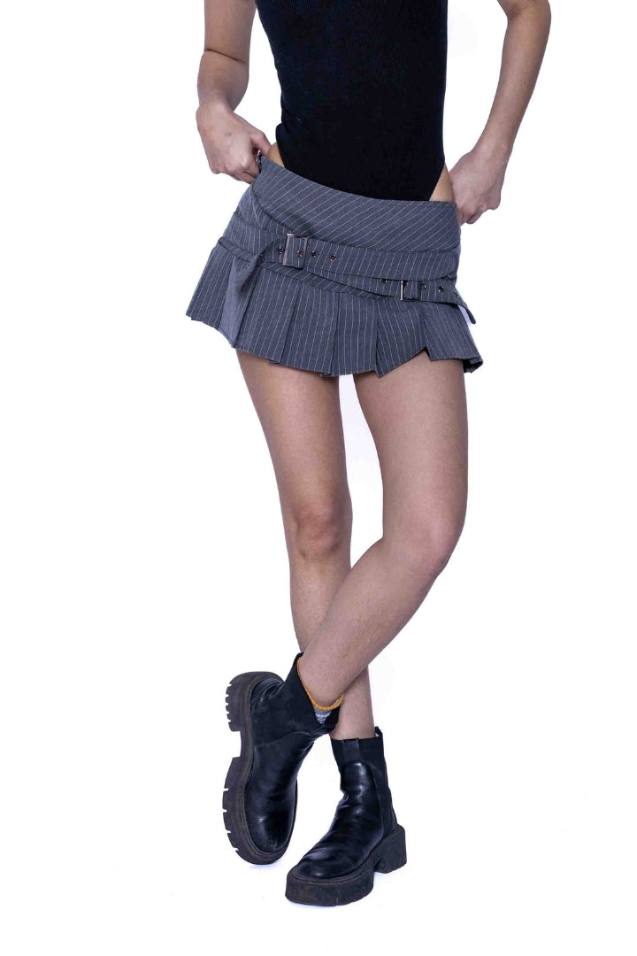 'DOUBLE BUCKLE MINI' VALKYRE SKIRTS - S3