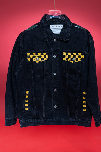 ‘CHECKMATE CACTUS’ VALKYRE HAND PAINTED JACKET