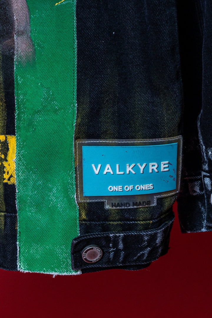 ‘CHECKMATE CACTUS’ VALKYRE HAND PAINTED JACKET