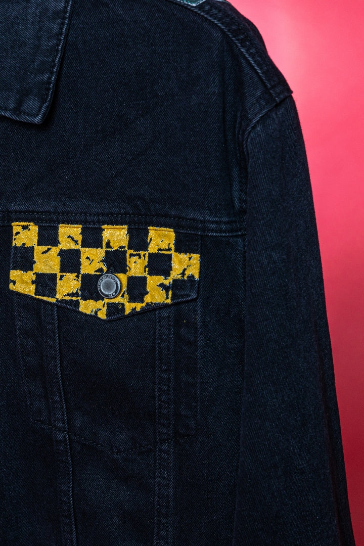 ‘CHECKMATE CACTUS’ VALKYRE HAND PAINTED JACKET