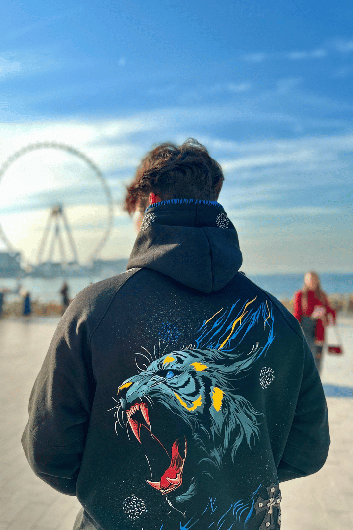 'KING'S MARK' VALKYRE EMBROIDERED HOODIE