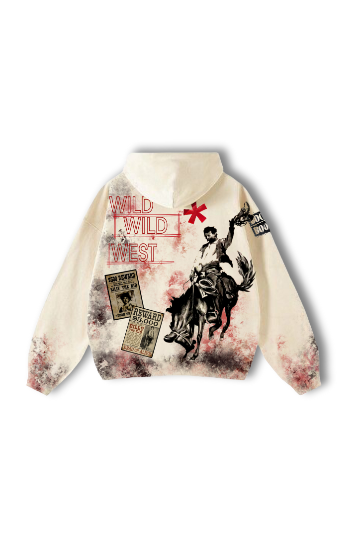 'WILD WILD WEST' VALKYRE CREAM HOODIE