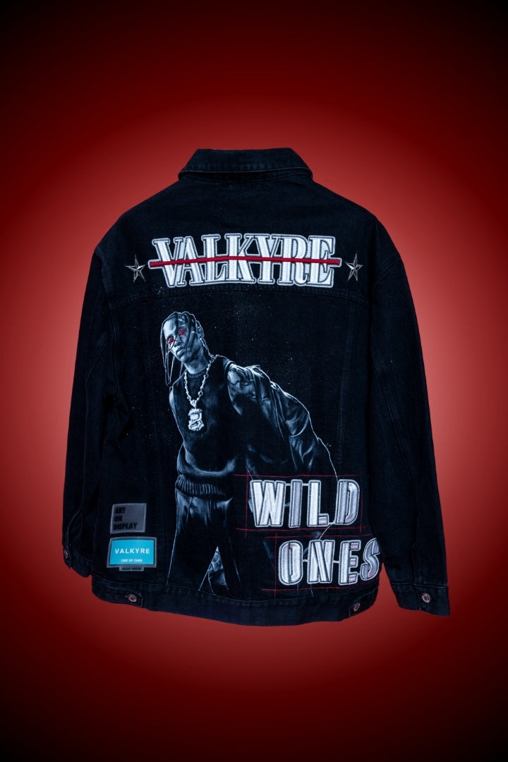 ‘JACKBOYS, THE WILD ONES’ VALKYRE HAND PAINTED JACKET