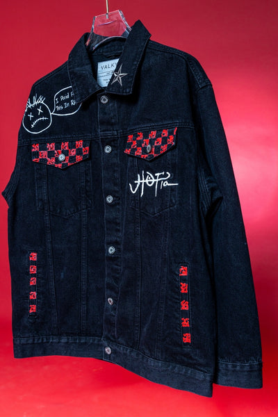 ‘JACKBOYS, THE WILD ONES’ VALKYRE HAND PAINTED JACKET