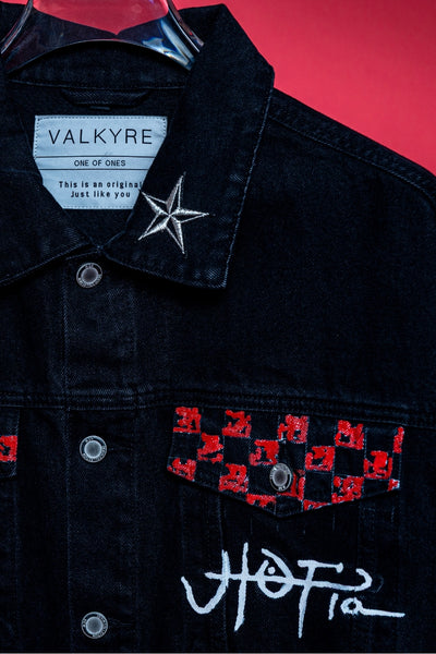 ‘JACKBOYS, THE WILD ONES’ VALKYRE HAND PAINTED JACKET