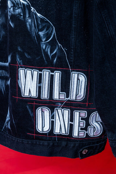 ‘JACKBOYS, THE WILD ONES’ VALKYRE HAND PAINTED JACKET