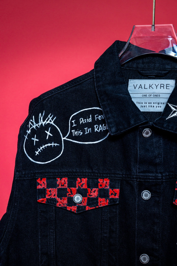 ‘JACKBOYS, THE WILD ONES’ VALKYRE HAND PAINTED JACKET
