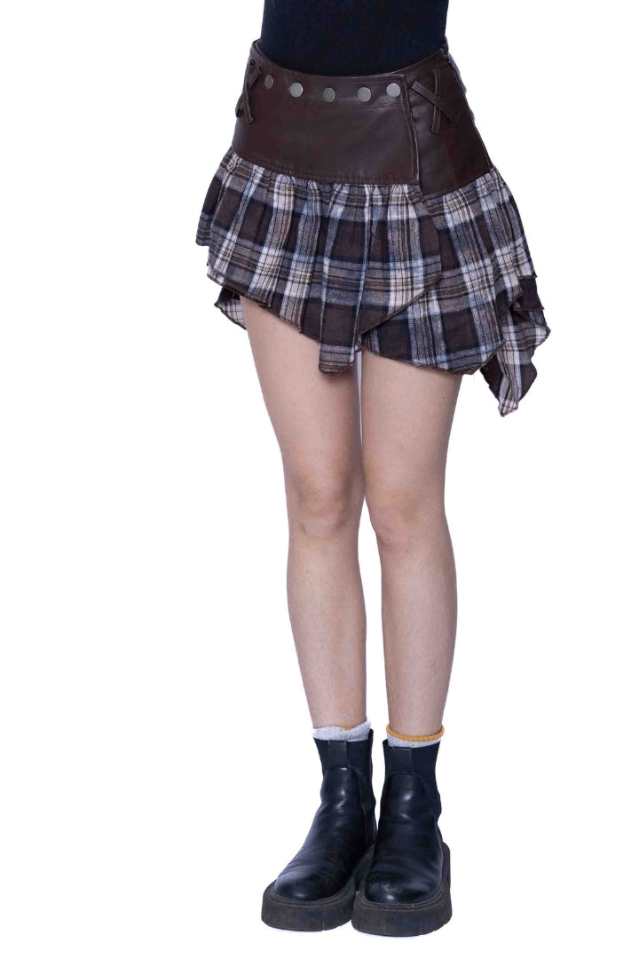 'REBEL PLAID SKIRT' VALKYRE SKIRTS - S3