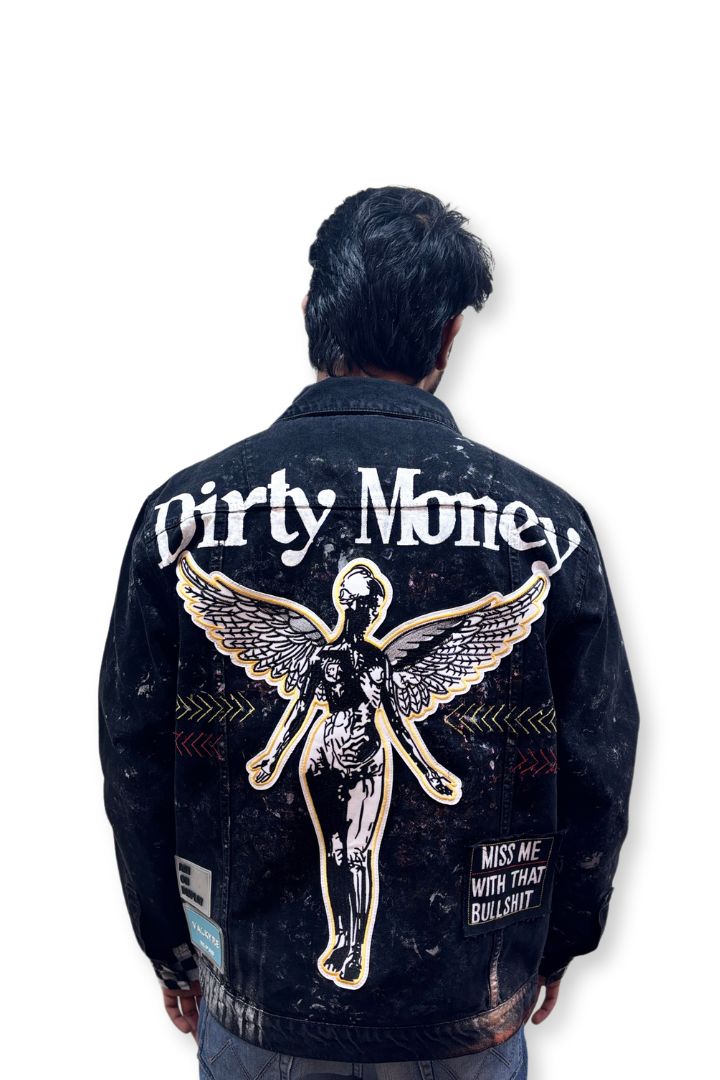 'DIRTY MONEY' BLACK VALKYRE JACKET