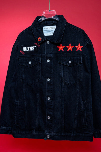 'CAN'T RUSH GREATNESS' VALKYRE HAND PAINTED JACKET