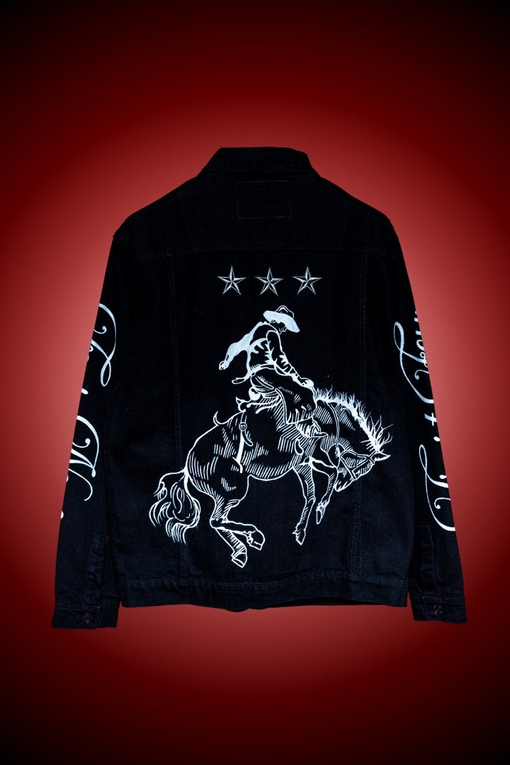 'THE LAST RIDE' VALKYRE HAND PAINTED JACKET