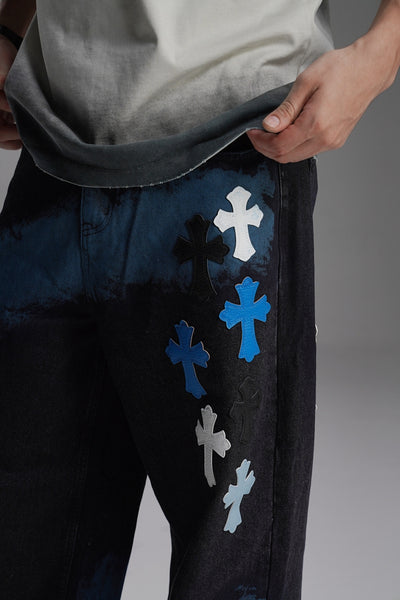 CROSSFIRE BLUE UNISEX VALKYRE JEANS