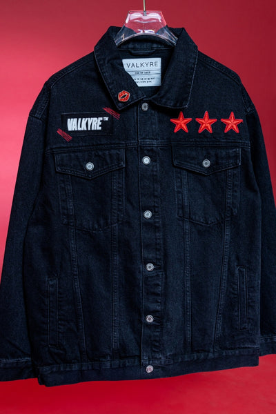 'CAN'T RUSH GREATNESS' VALKYRE HAND PAINTED JACKET