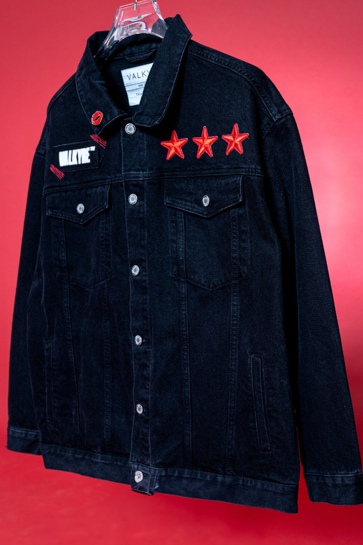 'CAN'T RUSH GREATNESS' VALKYRE HAND PAINTED JACKET