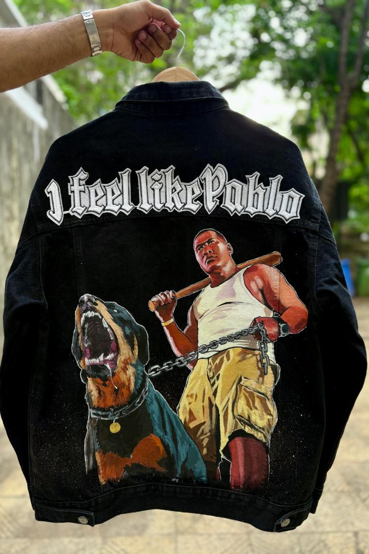‘GHETTO GOSPEL’ VALKYRE HAND PAINTED JACKET 3.0