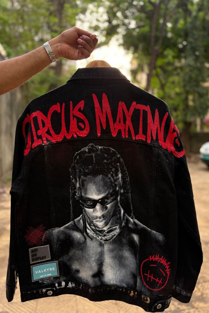 ‘RAGER’S ARENA’ VALKYRE HAND PAINTED JACKET