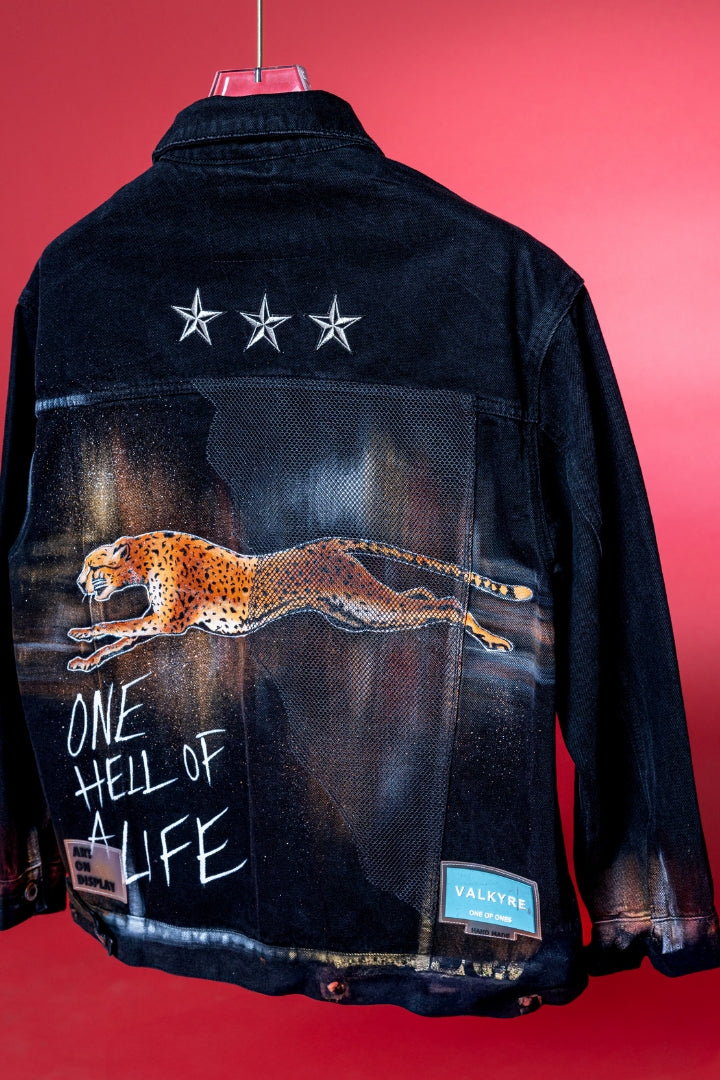 ‘MID-AIR MADNESS’ VALKYRE HAND PAINTED JACKET 3.0