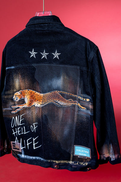 ‘MID-AIR MADNESS’ VALKYRE HAND PAINTED JACKET 3.0