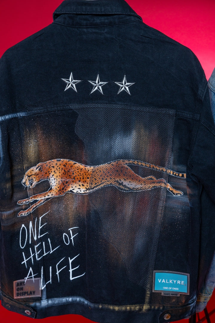 ‘MID-AIR MADNESS’ VALKYRE HAND PAINTED JACKET 3.0