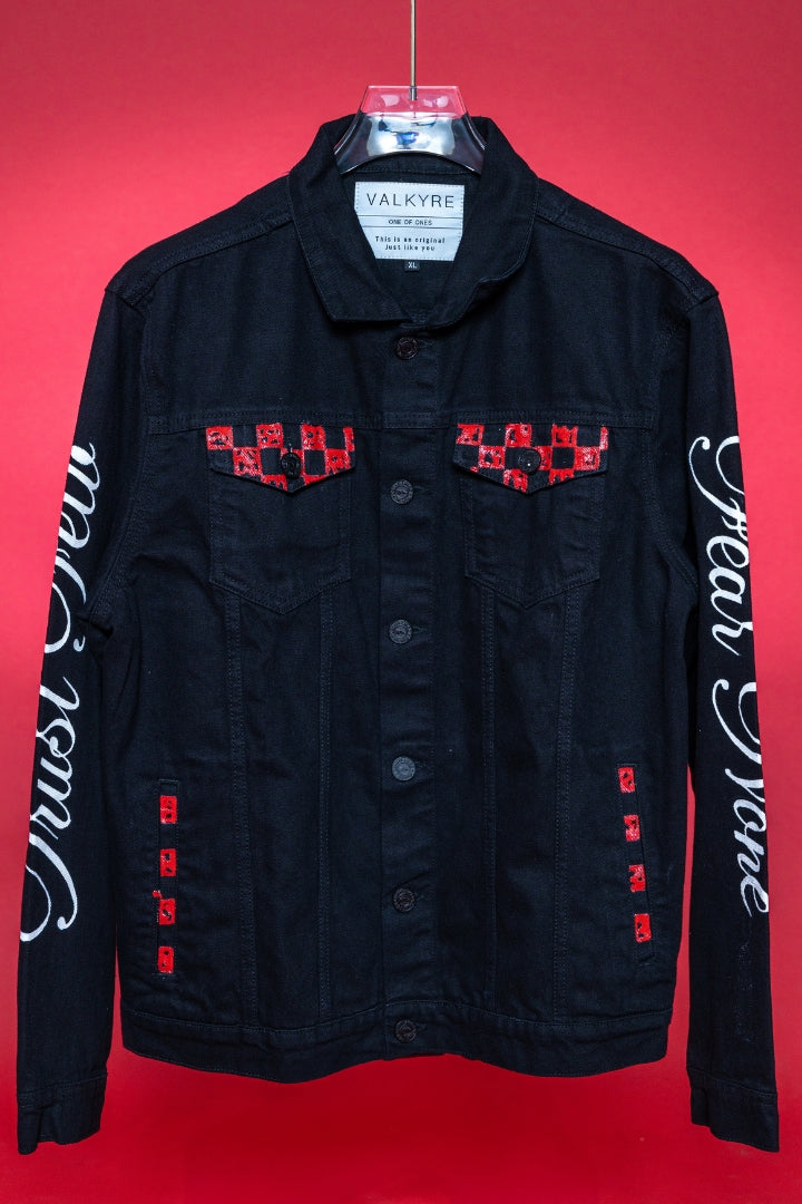'THE LAST RIDE' VALKYRE HAND PAINTED JACKET