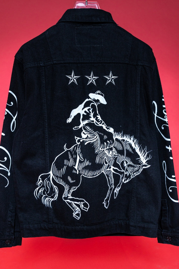 'THE LAST RIDE' VALKYRE HAND PAINTED JACKET