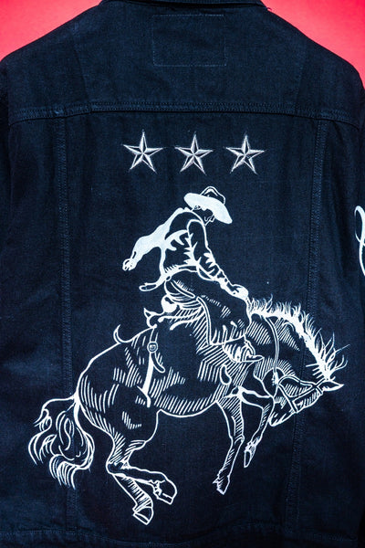 'THE LAST RIDE' VALKYRE HAND PAINTED JACKET
