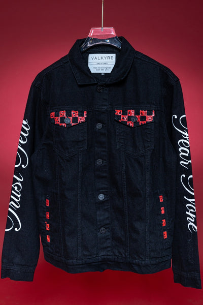 'THE LAST RIDE' VALKYRE HAND PAINTED JACKET