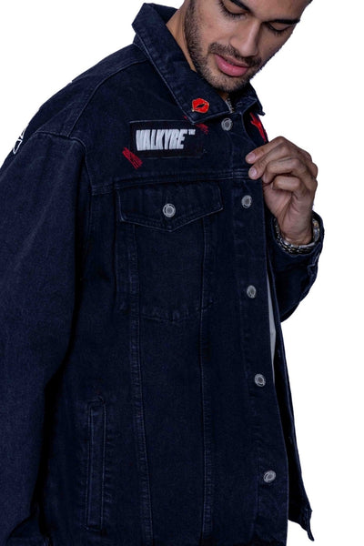 'CAN'T RUSH GREATNESS' VALKYRE HAND PAINTED JACKET