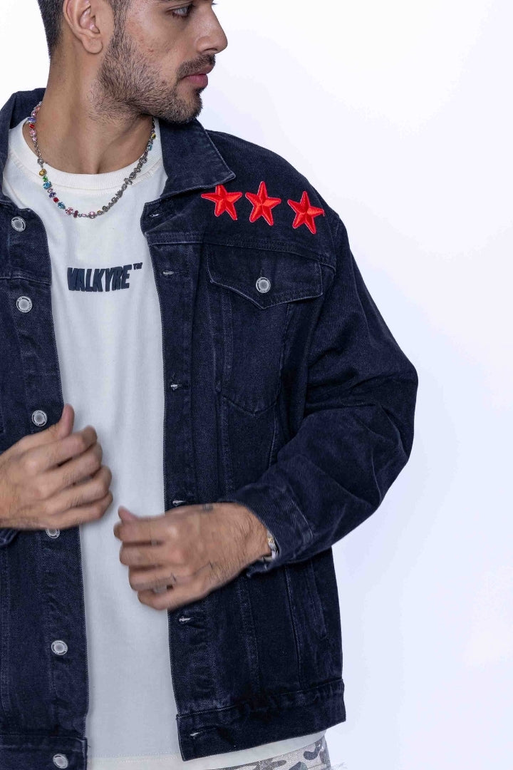 'CAN'T RUSH GREATNESS' VALKYRE HAND PAINTED JACKET