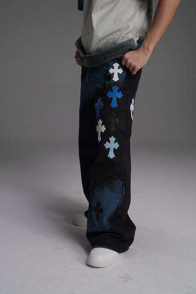 CROSSFIRE BLUE UNISEX VALKYRE JEANS