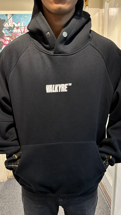 'NIGHT STALKER' VALKYRE BLACK HOODIE