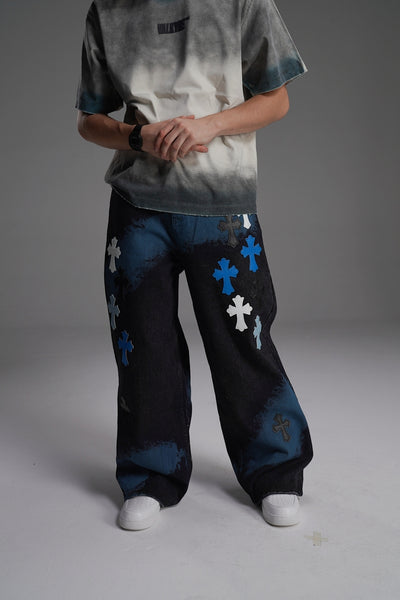 CROSSFIRE BLUE UNISEX VALKYRE JEANS