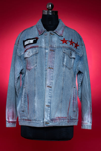 ‘DEATH BEFORE DISHONOR’ VALKYRE HAND PAINTED JACKET 3.0