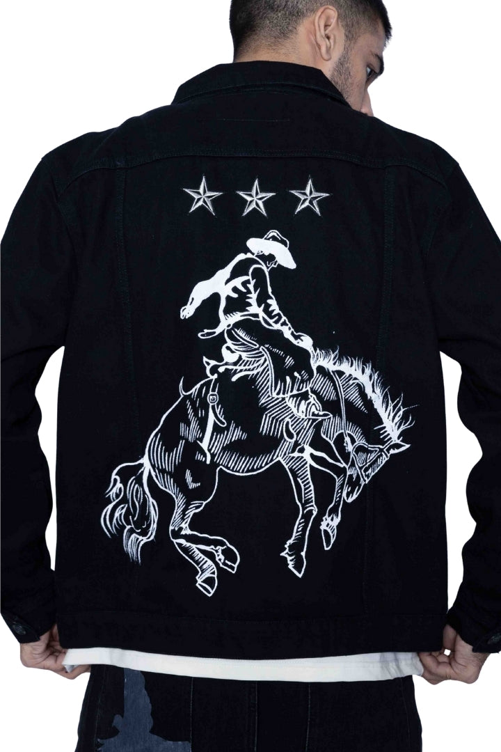 'THE LAST RIDE' VALKYRE HAND PAINTED JACKET