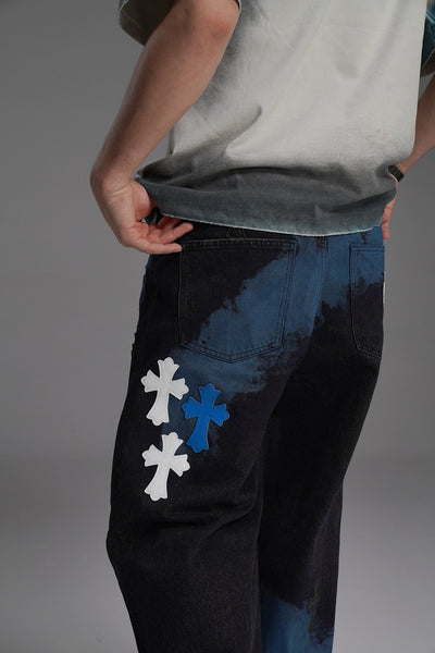 CROSSFIRE BLUE UNISEX VALKYRE JEANS