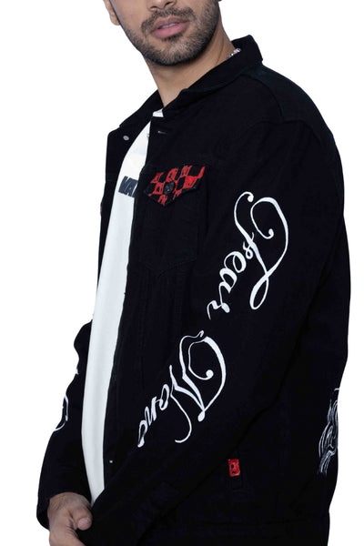 'THE LAST RIDE' VALKYRE HAND PAINTED JACKET